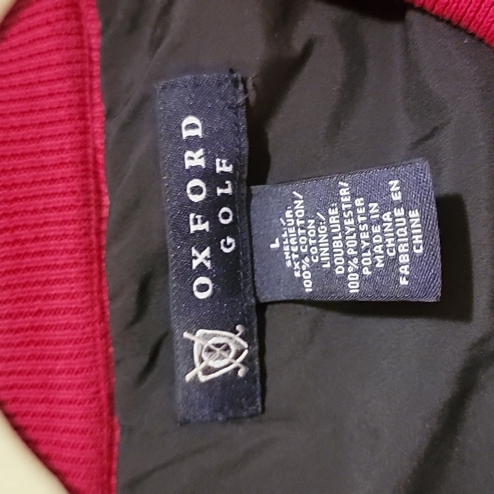 Ritz Carlton large golf Red coat - Picture 3 of 4